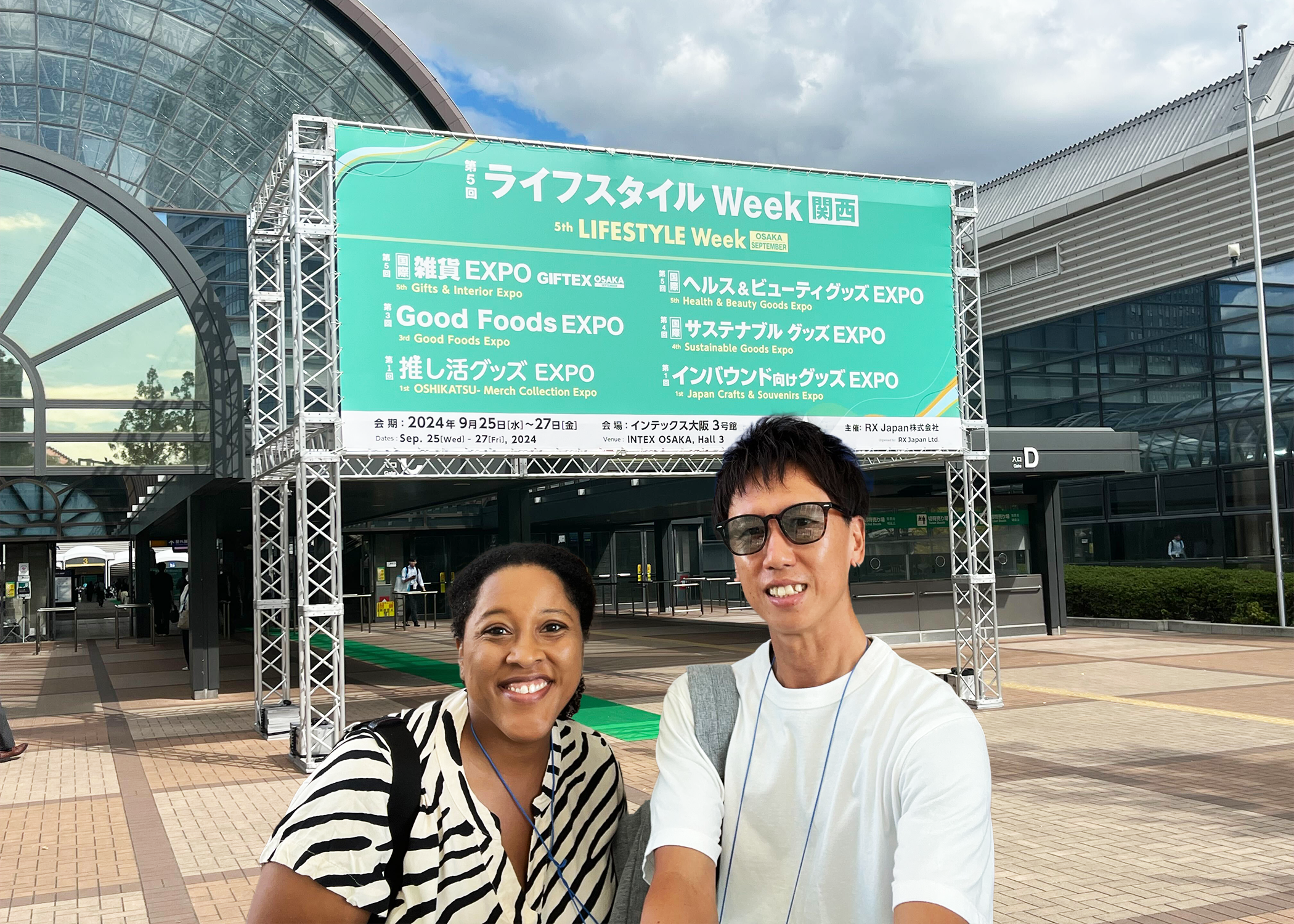 Our CEO and Sales Advisor visit Osaka Marketing Expo